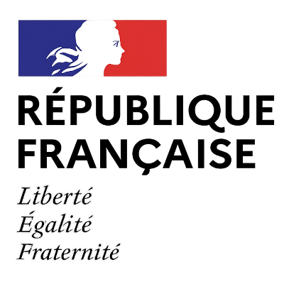 Logo République Française partenaire du Royal Ranch Nature Évasion en Guyane